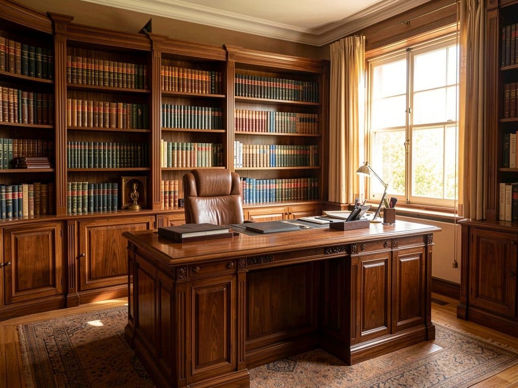 Interior del despacho de abogados y asesores Muñoz Ayala en Lugo